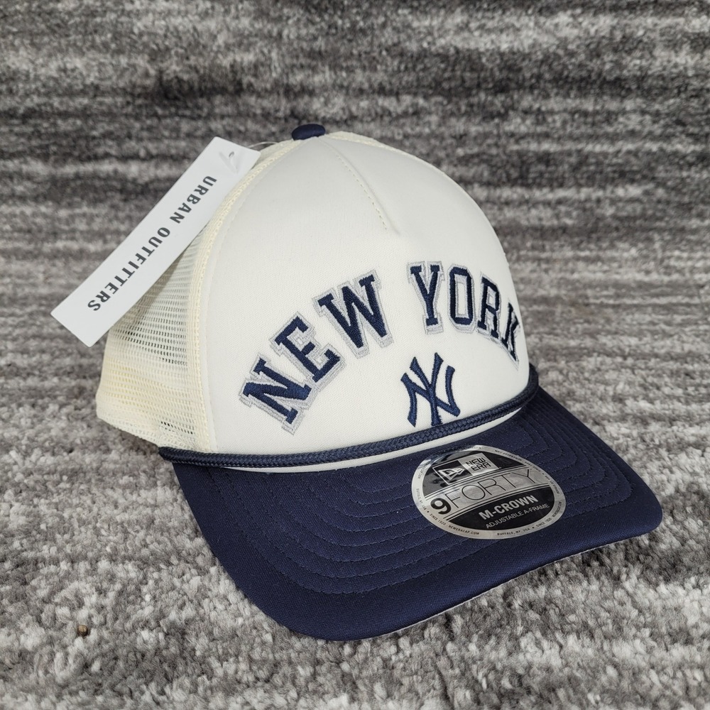New York Yankees‎ New Era 9FORTY M-Crown Adjustable Trucker Hat Baseball Cap